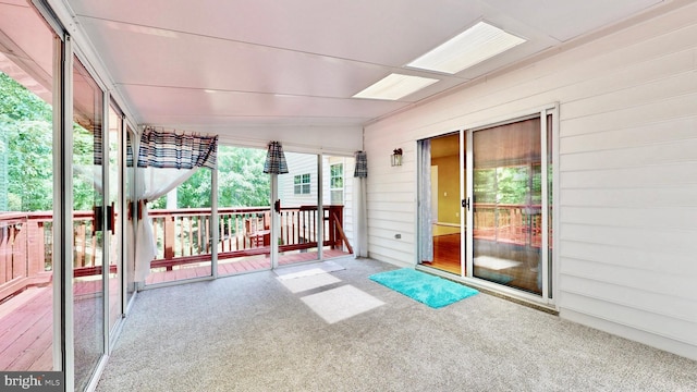 7265 Latham Ct, Hughesville, MD 20637 - view of unfurnished sunroom