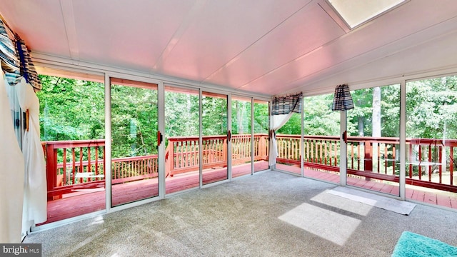 7265 Latham Ct, Hughesville, MD 20637 - unfurnished sunroom with plenty of natural light
