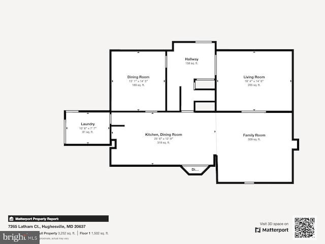 7265 Latham Ct, Hughesville, MD 20637 - floor plan / room layout