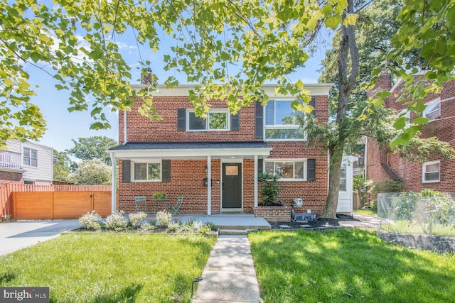 7603 Hammond Ave, Takoma Park, MD 20912 - view of front of home featuring brick siding