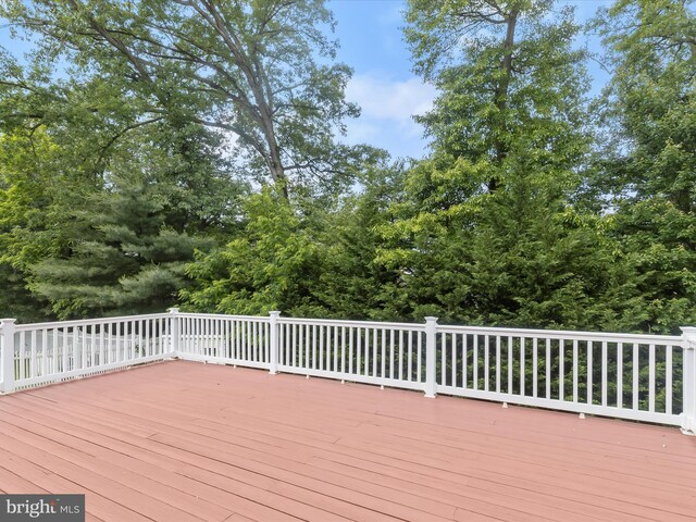 8484 Oak Run Way, Ellicott City, MD 21043 - view of wooden deck