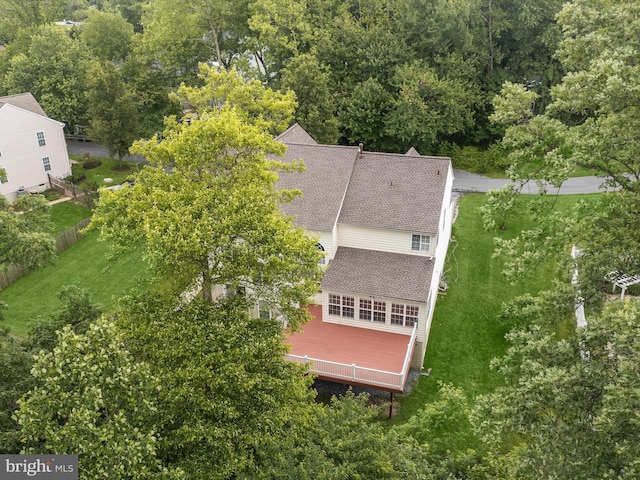 8484 Oak Run Way, Ellicott City, MD 21043 - aerial view of property and surrounding area