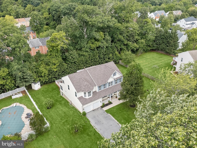 8484 Oak Run Way, Ellicott City, MD 21043 - aerial view