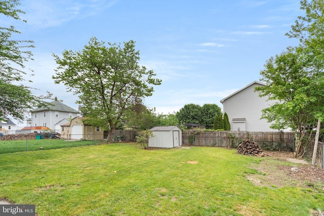 97 Church St, Thorofare, NJ 08086 - view of yard featuring a storage shed and an outdoor structure