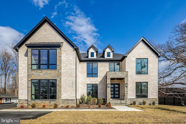 7916 Lewinsville Rd, Mclean, VA 22102 - view of front facade featuring brick siding