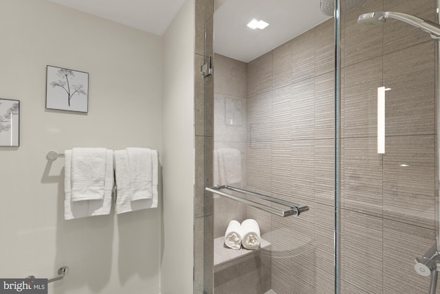 2939 Van Ness St NW Unit 424, Washington, DC 20008 - bathroom with a shower stall