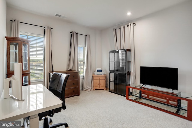 10117 Fosset St, Ijamsville, MD 21754 - office featuring light colored carpet and recessed lighting