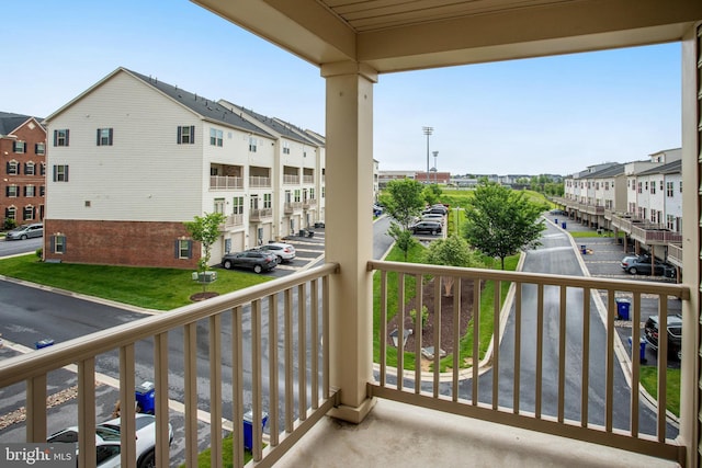 10117 Fosset St, Ijamsville, MD 21754 - balcony with a residential view