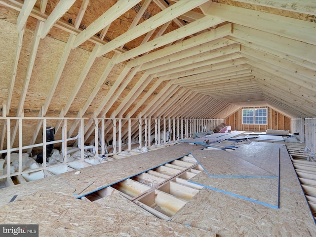864 Wynonah Dr, Auburn, PA 17922 - view of unfinished attic