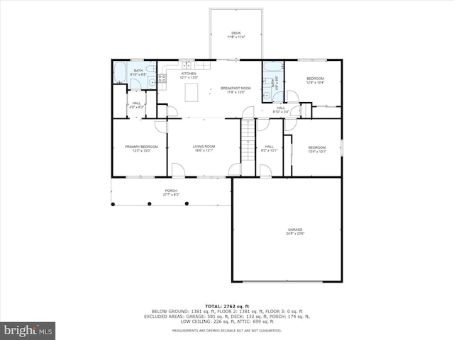 864 Wynonah Dr, Auburn, PA 17922 - room layout