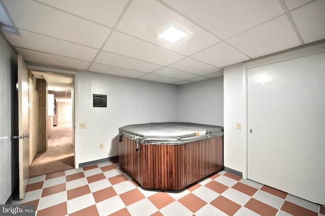 100 W Ave, Hanover, PA 17331 - miscellaneous room with light floors and a paneled ceiling