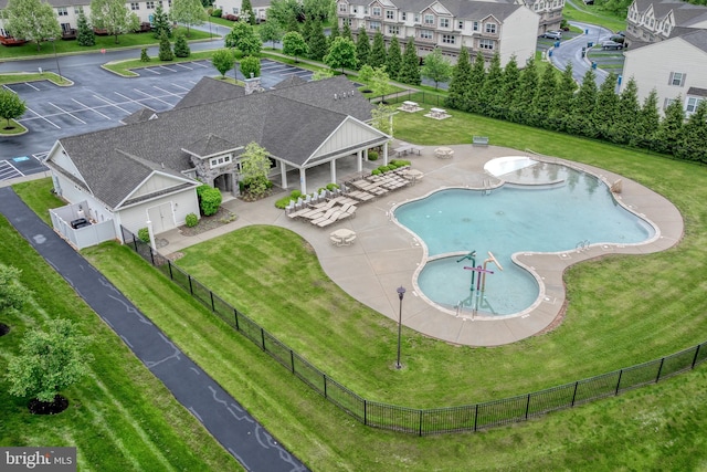 2005 Golden Ct, Mechanicsburg, PA 17055 - community pool with a patio and a residential view