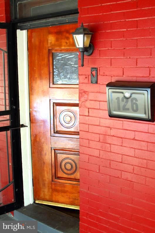 126 N Sickels St, Philadelphia, PA 19139 - detailed view of brick wall