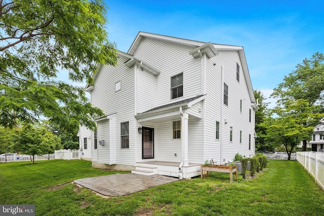 17 W Redman Ave, Haddonfield, NJ 08033 - back of house with a patio