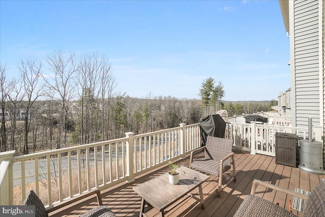 6034 Goshawk St, New Market, MD 21774 - view of deck
