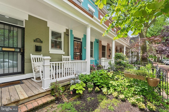 1215 Walter St SE, Washington, DC 20003 - view of exterior entry with a porch