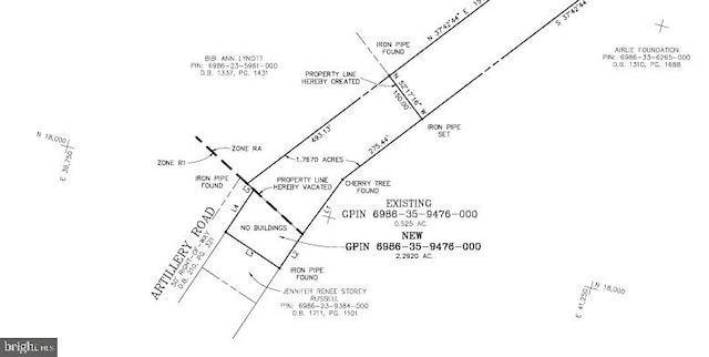 0000 Artillery Rd, Warrenton, VA 20187