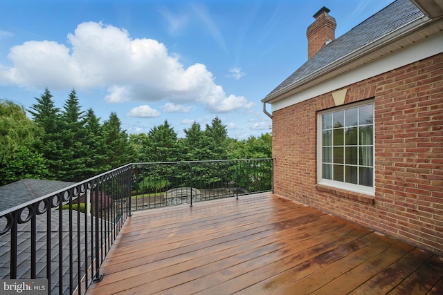 43582 Old Kinderhook Dr, Ashburn, VA 20147 - view of wooden terrace