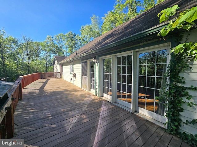 3450 Middle Ridge Rd, Newport, PA 17074 - view of wooden deck
