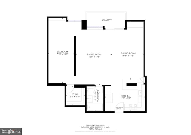 1250 4th St SW Unit W203, Washington, DC 20024 - room layout