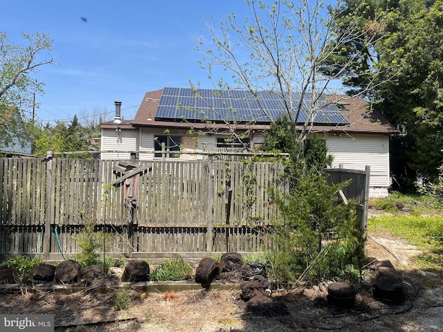 5573 Rte 9, Tuckerton, NJ 08087 - gate featuring roof mounted solar panels and fence