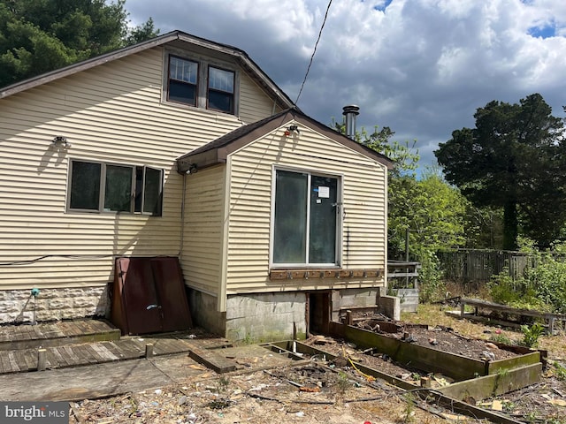 5573 Rte 9, Tuckerton, NJ 08087 - view of side of property featuring a vegetable garden and fence