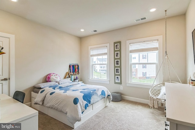 718 Quarry Point Rd, Malvern, PA 19355 - bedroom with carpet floors, recessed lighting, and baseboards