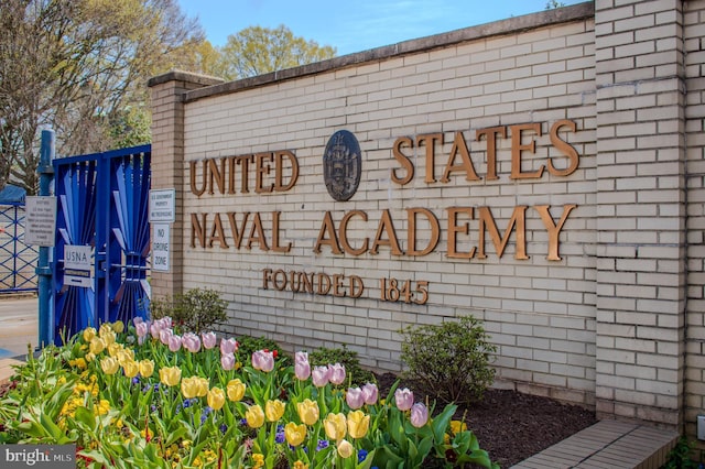 1233 Boucher Ave, Annapolis, MD 21403 - view of community sign