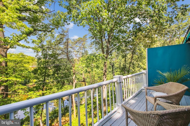 1233 Boucher Ave, Annapolis, MD 21403 - view of wooden deck