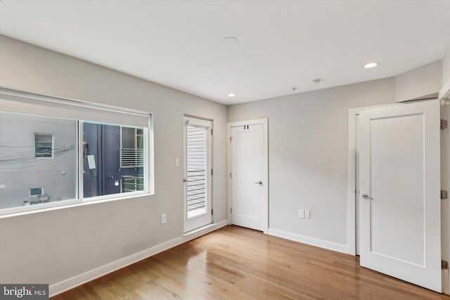 1524 N 2nd St Unit 2, Philadelphia, PA 19122 - empty room with wood finished floors, baseboards, and recessed lighting