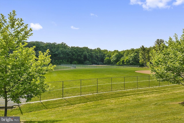 surrounding community featuring a view of countryside