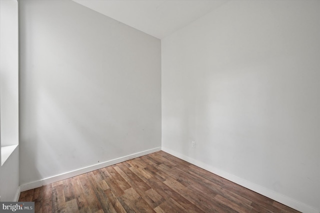 2214 N Cleveland St, Philadelphia, PA 19132 - empty room featuring wood finished floors and baseboards