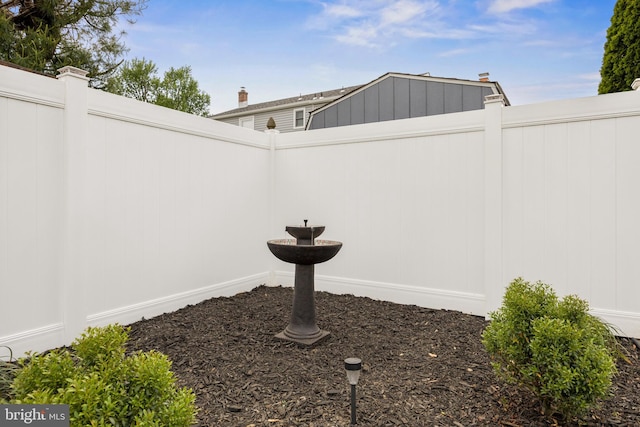 exterior view of fence