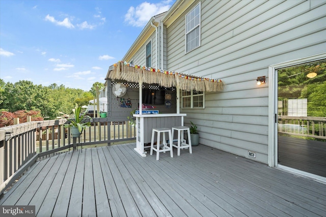 146 Connery Ter SW, Leesburg, VA 20175 - view of wooden terrace