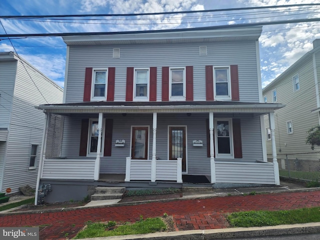 508-510 Linden St, Cumberland, MD 21502 - view of front of house with a porch