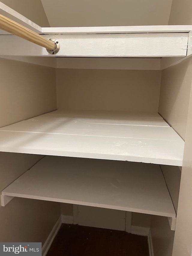 view of closet