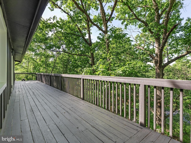 139 Laura Ct, Basye, VA 22810 - view of wooden deck