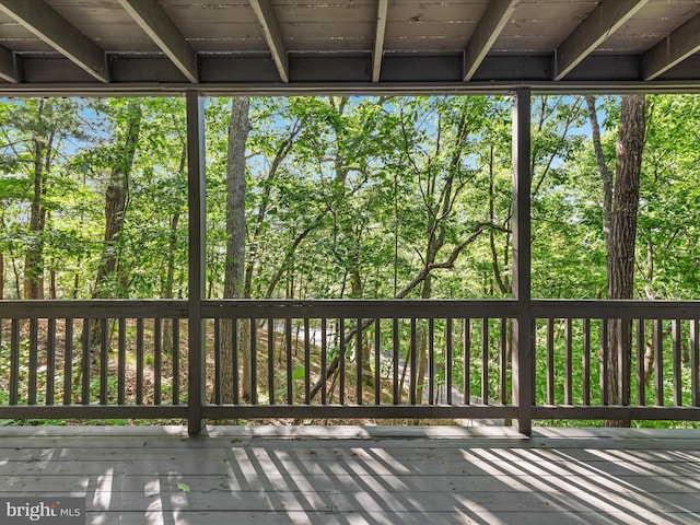 139 Laura Ct, Basye, VA 22810 - view of deck