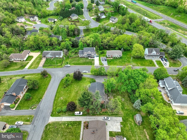 320 Dawn Ave, Woodstock, VA 22664 - aerial overview of property's location with nearby suburban area