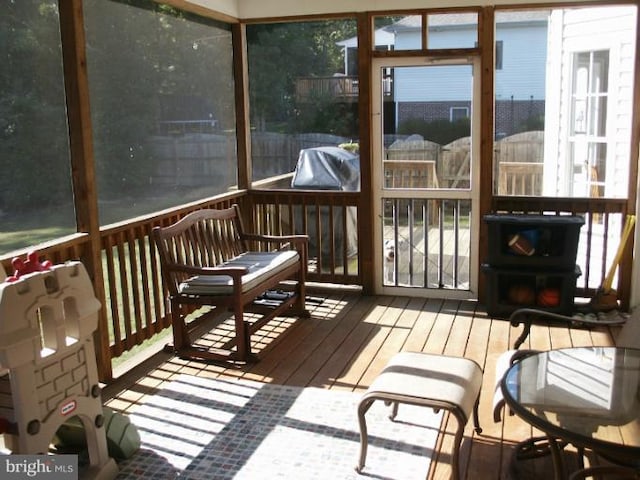 11612 Hoover Ln, Fredericksburg, VA 22407 - view of sunroom
