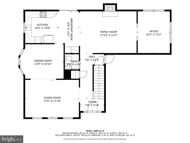 6813 Jeremiah Ct, Fairfax Station, VA 22039 - floor plan / room layout