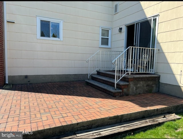 47 George St, Bloomfield, NJ 07003 - property entrance with a patio area