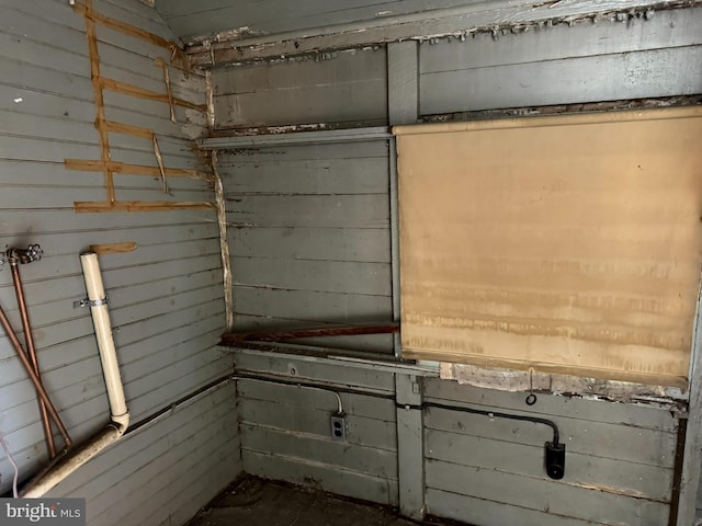 view of basement