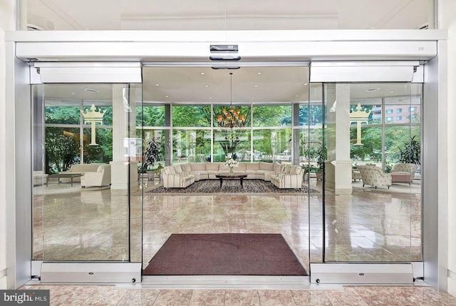 4201 Cathedral Ave NW Unit 415E, Washington, DC 20016 - view of sunroom