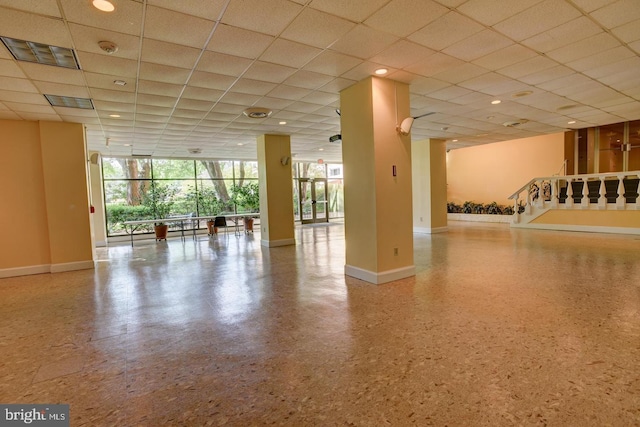4201 Cathedral Ave NW Unit 415E, Washington, DC 20016 - building lobby with a paneled ceiling