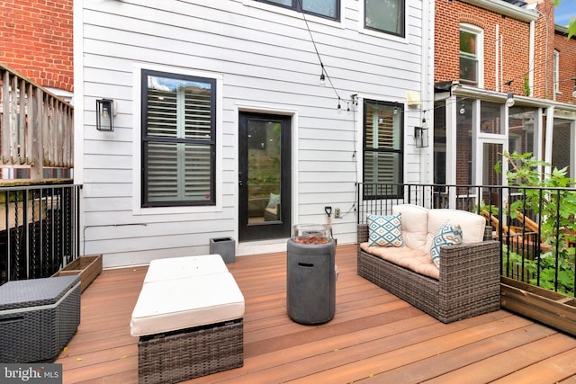 1440 Oak St NW Unit 1, Washington, DC 20010 - view of deck