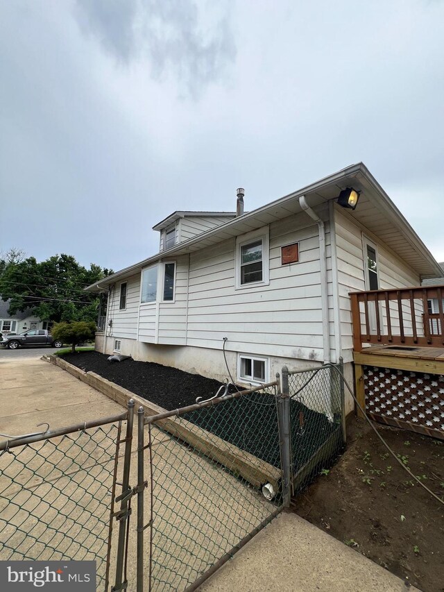 41 N Clinton Ave, Maple Shade, NJ 08052 - view of home's exterior with a gate