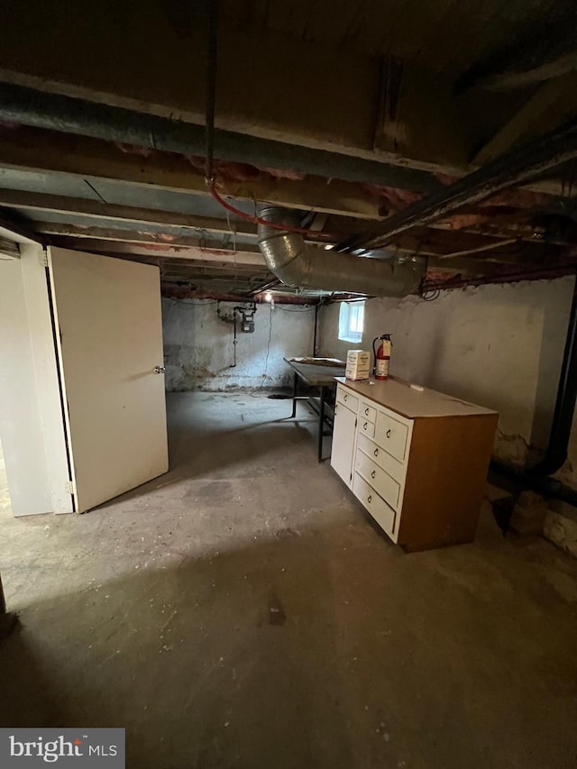 41 N Clinton Ave, Maple Shade, NJ 08052 - view of unfinished below grade area