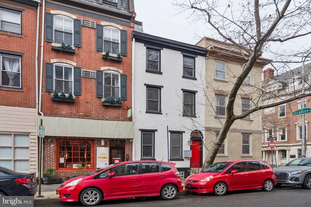 326 S 17th St Unit 3, Philadelphia, PA 19103 - view of property with brick siding