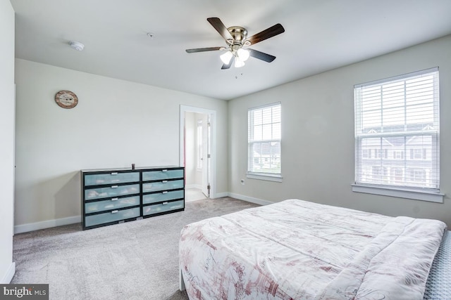 4801 Railway Cir, Monrovia, MD 21770 - carpeted bedroom with baseboards and ceiling fan